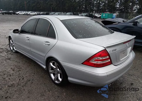 2007 Mercedes-Benz C 230 Sport from USA, damaged, VIN WDBRF52H77A952616